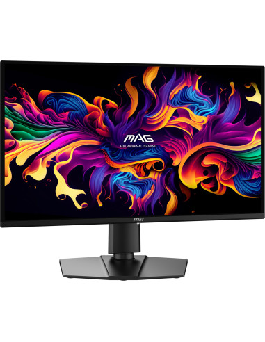 Monitor, MSI, 26.5 ", 2560 x 1440 pixels, Wide Quad HD, Native aspect ratio 16:9, QD-OLED, Flat, MAG274QPQD-OLEDX24