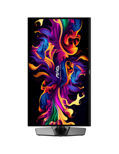 Monitor, MSI, 26.5 ", 2560 x 1440 pixels, Wide Quad HD, Native aspect ratio 16:9, QD-OLED, Flat, MAG274QPQD-OLEDX24