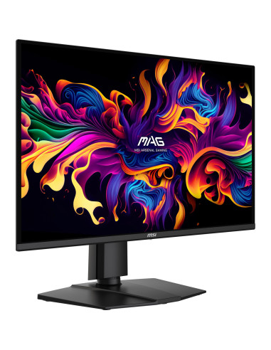 Monitor, MSI, 26.5 ", 2560 x 1440 pixels, Wide Quad HD, Native aspect ratio 16:9, QD-OLED, Flat, MAG274QPQD-OLEDX24