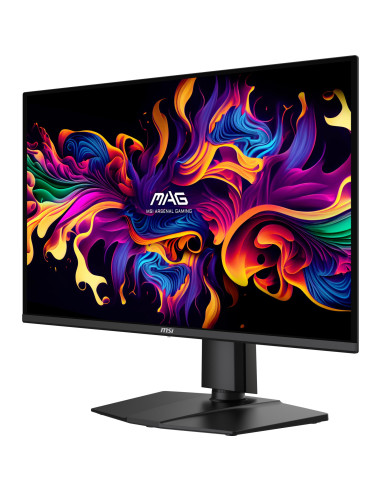 Monitor, MSI, 26.5 ", 2560 x 1440 pixels, Wide Quad HD, Native aspect ratio 16:9, QD-OLED, Flat, MAG274QPQD-OLEDX24