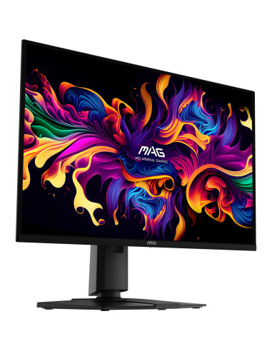 Monitor, MSI, 26.5 ", 2560 x 1440 pixels, Wide Quad HD, Native aspect ratio 16:9, QD-OLED, Flat, MAG274QPQD-OLEDX24