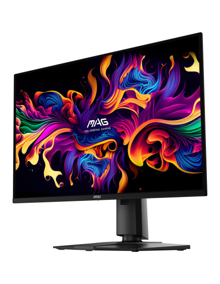 Monitor, MSI, 26.5 ", 2560 x 1440 pixels, Wide Quad HD, Native aspect ratio 16:9, QD-OLED, Flat, MAG274QPQD-OLEDX24