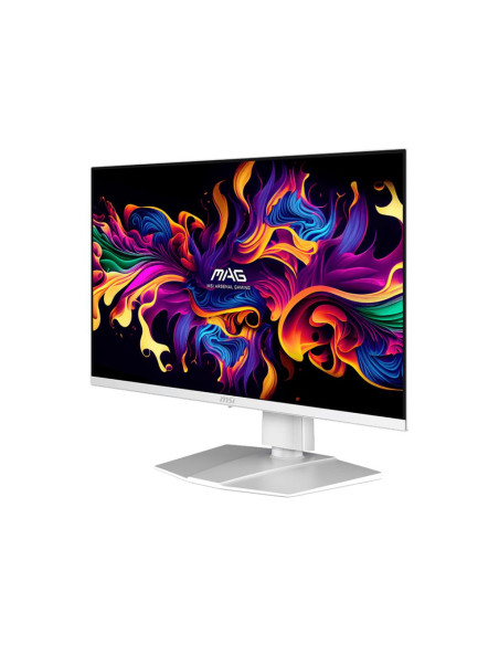 Monitor, MSI, 26.5 ", 2560 x 1440 pixels, Wide Quad HD, Native aspect ratio 16:9, QD-OLED, Flat, MAG272QPWQD-OLEDX28
