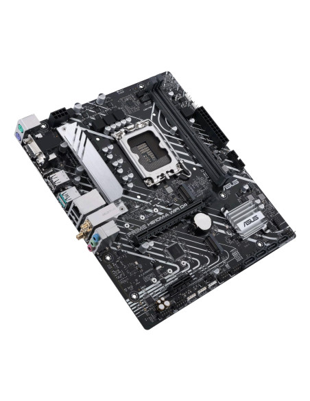 Mainboard, ASUS, Intel H610, LGA1700, Micro-ATX, Memory DDR4, Memory slots 2, 1xPCI-Express 3.0 1x, 1xPCI-Express 4.0 16x, 2xM.