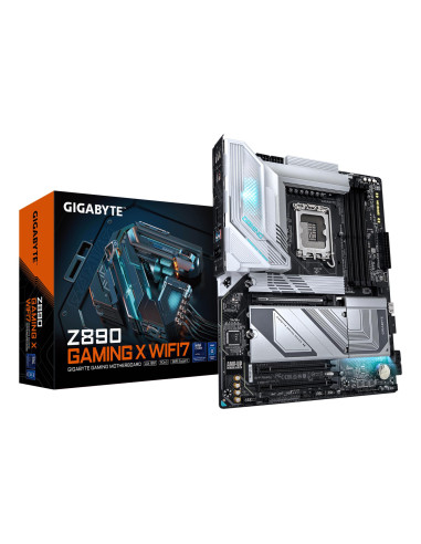 Mainboard, GIGABYTE, Intel Z890, LGA 1851 (Socket V1), ATX, RAM DDR5-SDRAM, 4xSlots, Wi-Fi Yes, Bluetooth Yes, 1xPCI Express x1