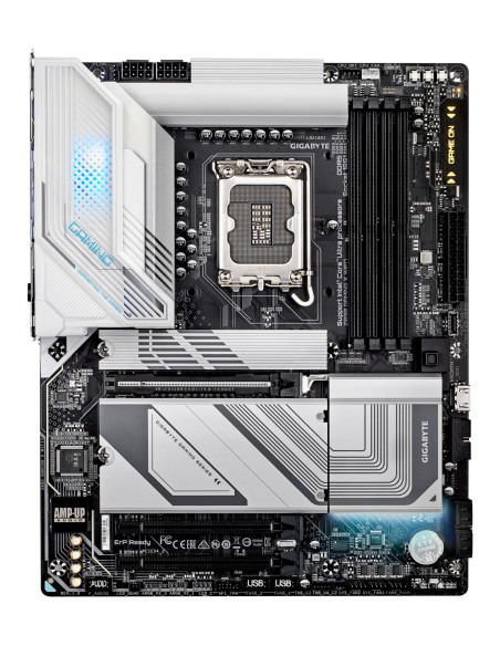 Mainboard, GIGABYTE, Intel Z890, LGA 1851 (Socket V1), ATX, RAM DDR5-SDRAM, 4xSlots, Wi-Fi Yes, Bluetooth Yes, 1xPCI Express x1