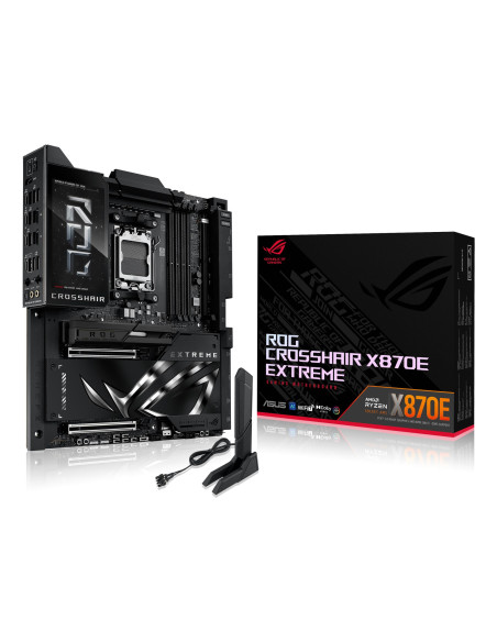 Mainboard, ASUS, AMD X870E, SAM5, EATX, Memory DDR5, Memory slots 4, CROSSHAIRX870EEXTREME