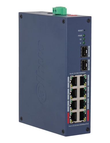 Switch, DAHUA, CHS4210-8GT-110, Switch type Managed, Switch layer L2, CHS4210-8GT-110