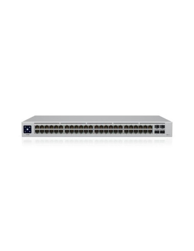 Switch, UBIQUITI, USW-48-POE, Type L2, Rack, 48x10Base-T / 100Base-TX / 1000Base-T, 4xSFP, PoE ports 32, 195 Watts, USW-48-POE