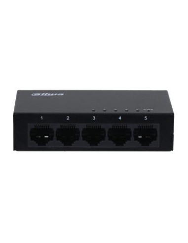 Switch, DAHUA, Switch type Unmanaged, 5xRJ-45 ports, SG1005-EUR