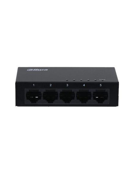 Switch, DAHUA, Switch type Unmanaged, 5xRJ-45 ports, SG1005-EUR