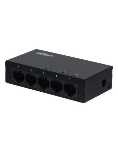 Switch, DAHUA, Switch type Unmanaged, 5xRJ-45 ports, SG1005-EUR