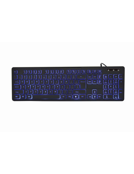 KEYBOARD MULTIMEDIA USB ENG/BLACK KB-UML3-02 GEMBIRD