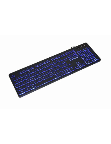 KEYBOARD MULTIMEDIA USB ENG/BLACK KB-UML3-02 GEMBIRD