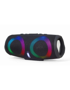 Portable Speaker, GEMBIRD, Black, Portable/Wireless, 1xAudio-In, 1xUSB 2.0, 1xMicroSD Card Slot, Bluetooth, SPK-BT-LED-02