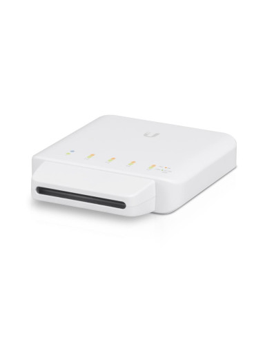 Switch, UBIQUITI, USW-FLEX, 5x10Base-T / 100Base-TX / 1000Base-T, PoE ports 5, 15.4 Watts, USW-FLEX