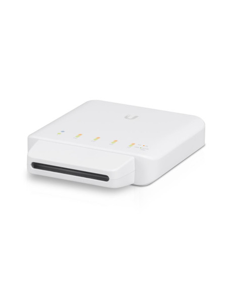 Switch, UBIQUITI, USW-FLEX, 5x10Base-T / 100Base-TX / 1000Base-T, PoE ports 5, 15.4 Watts, USW-FLEX