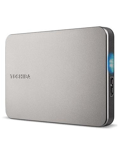 External HDD, TOSHIBA, 2000 GB, Colour Silver, HDTX220ESCAA