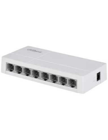 Switch, DAHUA, SG1008L-EUR, Switch layer L2, 8xRJ-45 ports, RJ-45 Ports Type Fast Ethernet (10/100), SG1008L-EUR