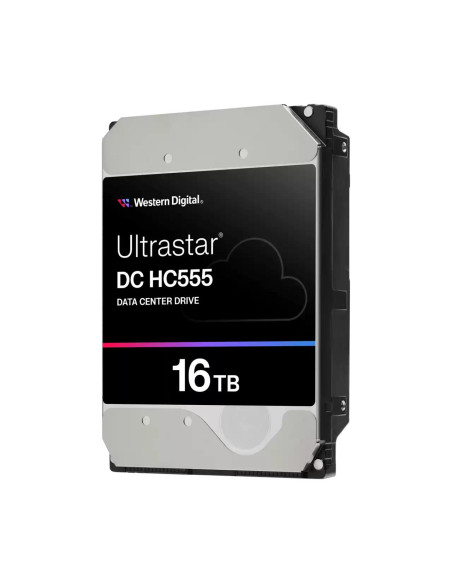 HDD, WESTERN DIGITAL, Serial ATA III, 3.5 ", Buffer 512 MB, 7200 RPM, 16 TB, Western Digital Ultrastar DC HC555, Ultrastar DC H