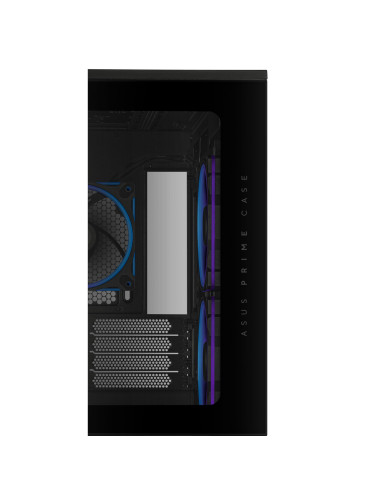 Case, ASUS, micro ATX/Mini-ITX, Black, Midi Tower, PC, Prime AP202 ARGB, PRIMEAP202TG