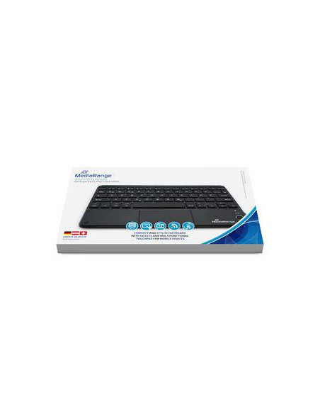 KEYBOARD WRL BLACK/DE/AT MROS130 MEDIARANGE