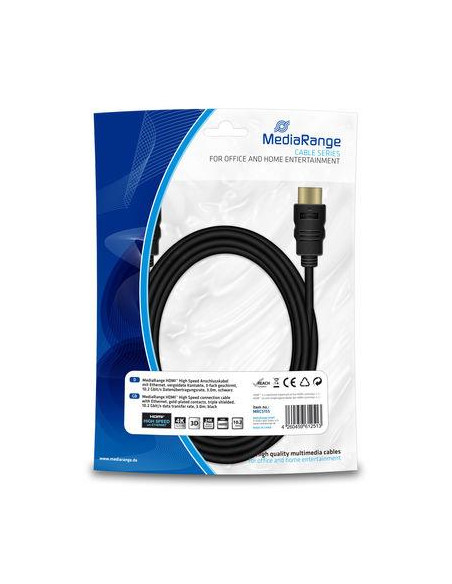 CABLE HDMI-HDMI 3M/MRCS155 MEDIARANGE