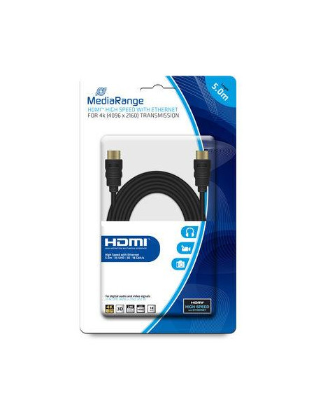 CABLE HDMI-HDMI 5M/MRCS158 MEDIARANGE