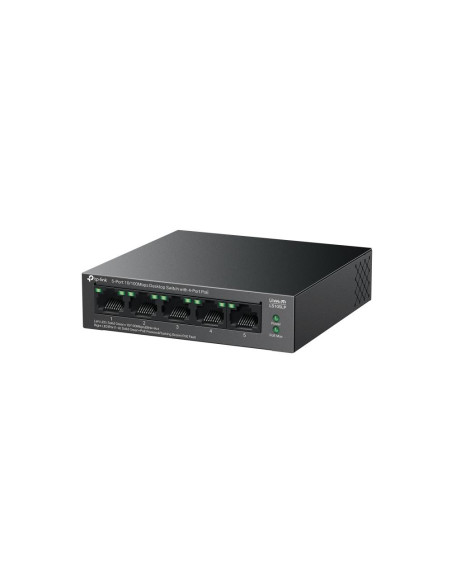 Switch, TP-LINK, LS105LP, PoE ports 4, LS105LP