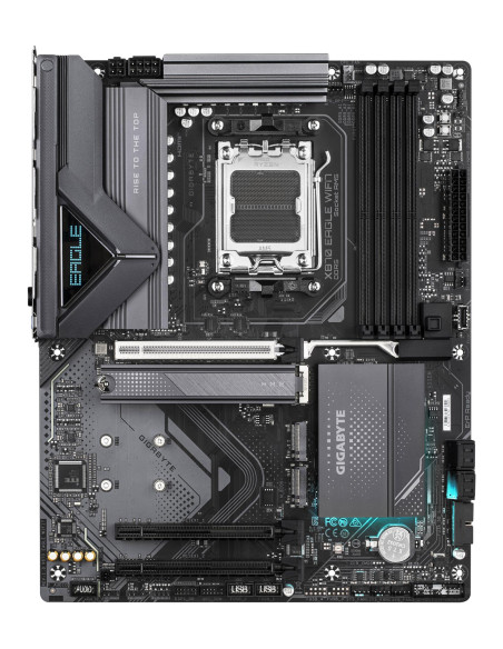 Mainboard, GIGABYTE, AMD X870, SAM5, ATX, Memory DDR5, Memory slots 4, 2xPCI-Express 3.0 1x, 1xPCI-Express 5.0 16x, 3xM.2, 1xHD