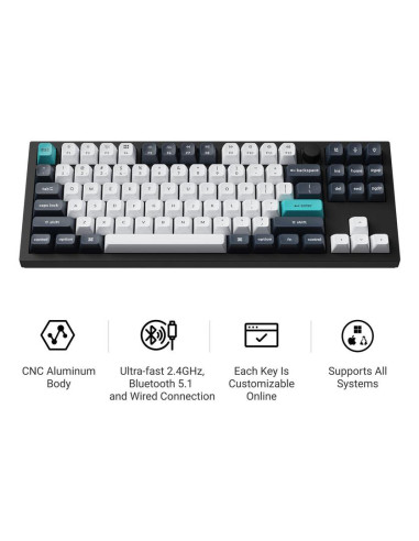 KEYBOARD WRL Q3 MAX RGB/CARBON BLACK Q3M-M4 KEYCHRON