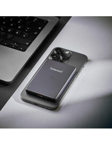 POWER BANK USB 5000MAH MAG/GREY 7344024 INTENSO