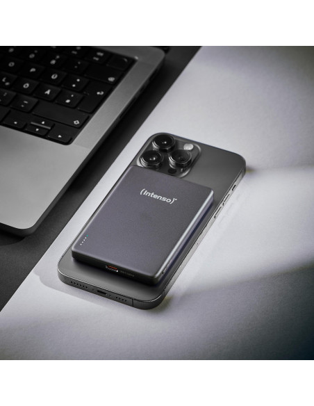 POWER BANK USB 5000MAH MAG/GREY 7344024 INTENSO