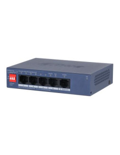 Switch, DAHUA, CS4005-4GT-36, Switch type Managed, Switch layer L2, Form factor Desktop/Wall-Mounting, 5xRJ-45 ports, RJ-45 Por