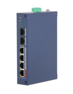 Switch, DAHUA, CHS4206-4ET-90, Switch type Managed, Switch layer L2, Form factor Desktop, 4xRJ-45 ports, RJ-45 Ports Type Fast 
