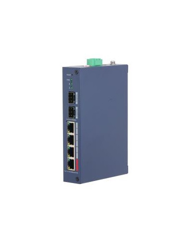 Switch, DAHUA, CHS4206-4ET-90, Switch type Managed, Switch layer L2, Form factor Desktop, 4xRJ-45 ports, RJ-45 Ports Type Fast 
