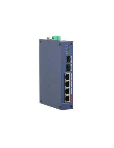 Switch, DAHUA, CHS4206-4ET-90, Switch type Managed, Switch layer L2, Form factor Desktop, 4xRJ-45 ports, RJ-45 Ports Type Fast 