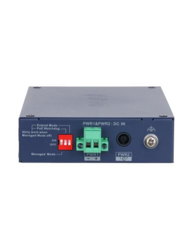 Switch, DAHUA, CHS4206-4ET-90, Switch type Managed, Switch layer L2, Form factor Desktop, 4xRJ-45 ports, RJ-45 Ports Type Fast 