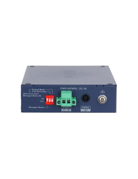 Switch, DAHUA, CHS4206-4ET-90, Switch type Managed, Switch layer L2, Form factor Desktop, 4xRJ-45 ports, RJ-45 Ports Type Fast 