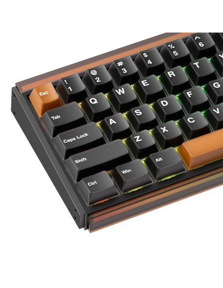 KEYBOARD WRL RAY68-HE/BROWN 103-RA68A-000 AKKO
