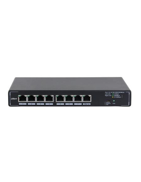 Switch, DAHUA, DH-SMG1008, Switch type Unmanaged, 8x2.5G Ethernet (copper) ports quantity, SMG1008