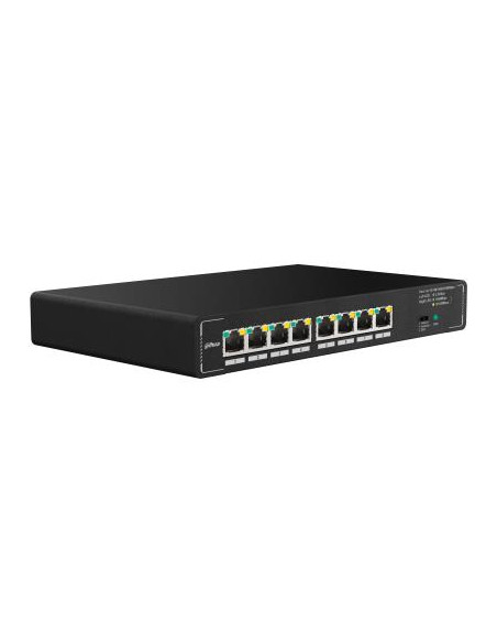 Switch, DAHUA, DH-SMG1008, Switch type Unmanaged, 8x2.5G Ethernet (copper) ports quantity, SMG1008