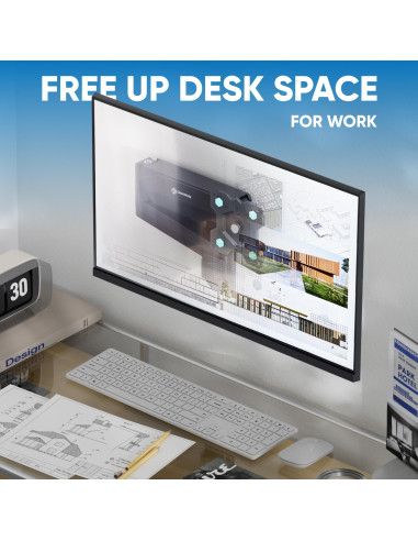 MONITOR ACC WALL MOUNT 13-34"/BLACK G150-B ONKRON