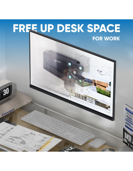 MONITOR ACC WALL MOUNT 13-34"/BLACK G150-B ONKRON