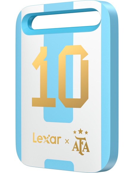 External SSD, LEXAR, Read speed 390 MB/s, Write speed 400 MB/s, 512 GB, LSL260X512G-BNXNG