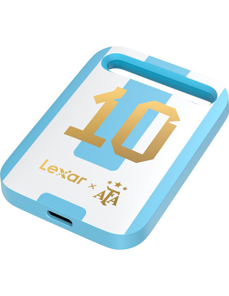 External SSD, LEXAR, Read speed 390 MB/s, Write speed 400 MB/s, 512 GB, LSL260X512G-BNXNG