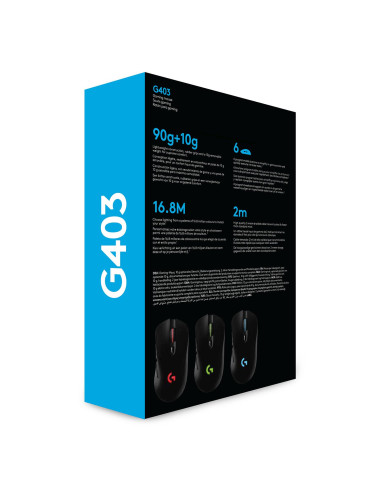 MOUSE USB OPTICAL G403/910-005633 LOGITECH