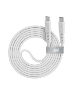 CABLE USB-C TO USB-C 2.1M/WHITE PS6005 WT21 RIVACASE