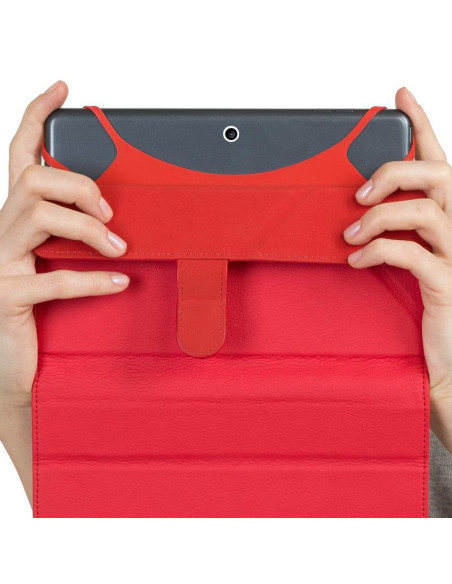 TABLET SLEEVE 10.1" MALPENSA/3137 RED RIVACASE