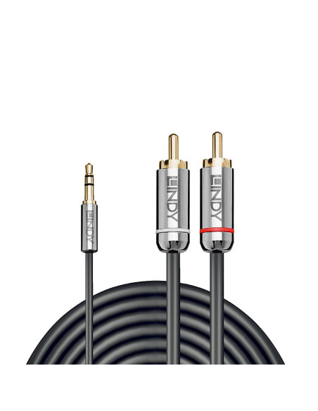 CABLE AUDIO 3.5MM TO PHONO/0.5M 35332 LINDY